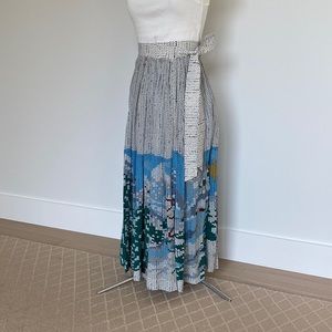 Gorgeous silk wrap skirt